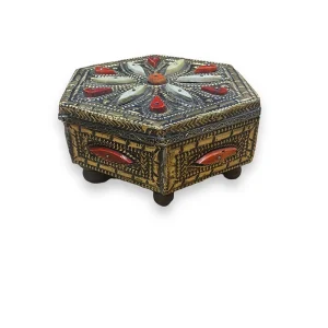 2. Joyero marroquí (Hexagonal)18_8cm